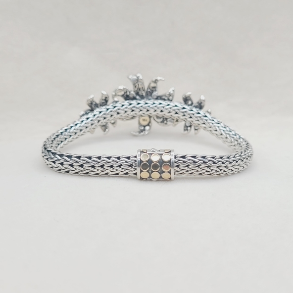 John Hardy Dot Ayu Frangipani Flower Bracelet With Gold - Picture 6 of 16